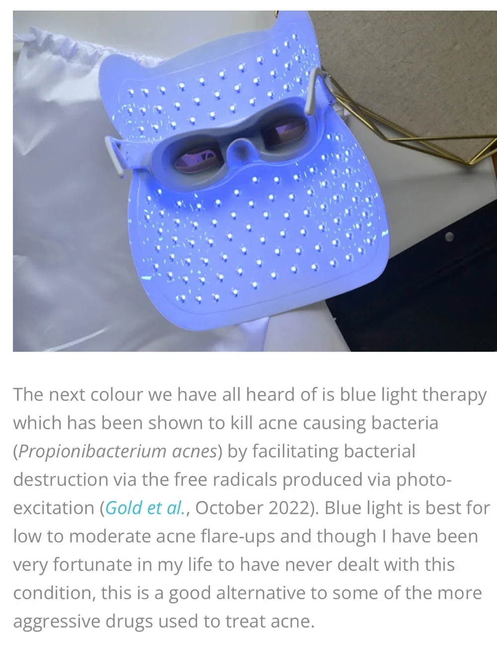 ✨🔥 Dermabeam Pro RED Light Therapy LED Mask - with Eye protection, CORDLESS
